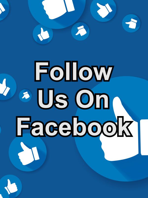 follow us on facebook